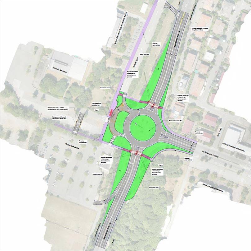Carpi Una Nuova Grande Rotatoria Fra Tangenziale Losi E Via Peruzzi
