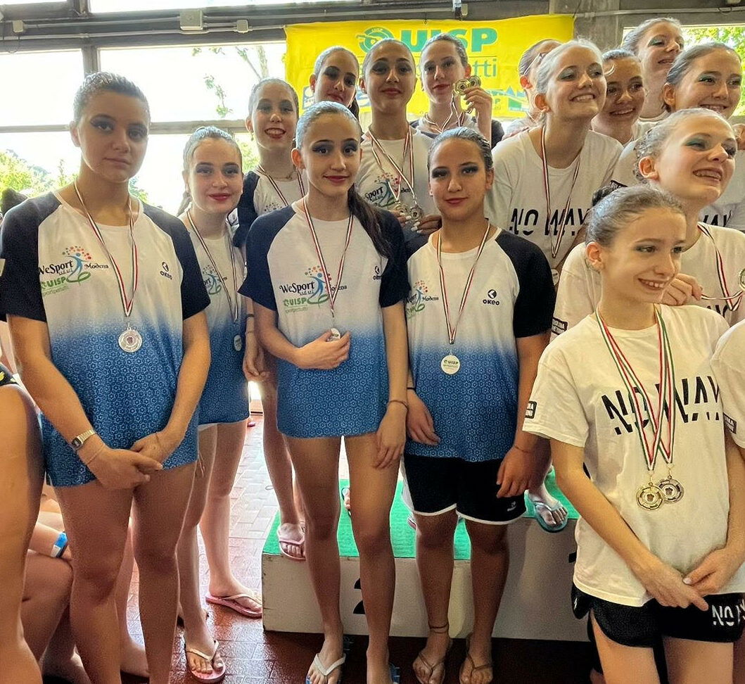 San Felice Nuoto Artistico Le Atlete Di Wesport Modena Trionfano Alla