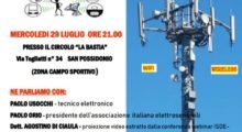 San Possidonio, mercoledì 29 luglio: “5G ed elettrosmog, siamo davvero sicuri?”