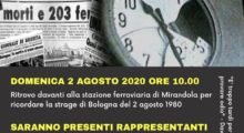 Strage di Bologna, il 2 agosto il ricordo alla stazione di Cividale