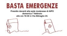 Comitato alluvione Nonantola: convocato un presidio alla sede Aipo di Modena