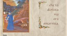 Mirandola, all’ufficio postale la cartolina dedicata a Dante Alighieri