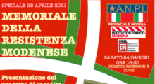 Anpi Modena presenta il progetto “Memoriale della Resistenza Modenese”