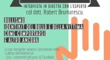 San Prospero, incontro online con il Dott. Brumarescu sul tema bullismo