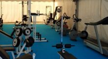 San Felice, riapre la palestra: all’aperto e sotto un tendone