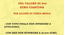 San Prospero, borse di studio per gli alunni meritevoli di terza media
