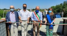 Mobilità sostenibile: inaugurato il ponte ciclopedonale sul torrente Arda