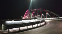 Bomporto, il ponte Nuovo si tinge di rosa per la prevenzione del tumore al seno