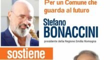 Stefano Bonaccini a Finale Emilia per sostenere Marco Poletti