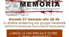 Giornata della Memoria, a Camposanto la conferenza “Lungo la via Emilia e oltre. Il bene imperfetto”
