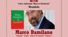 “Incontri con l’autore”, Marco Damilano all’auditorium “Montalcini” di Mirandola