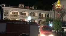 Incendio nella notte in un albergo a Castelfranco
