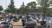 I biker in Harley Davidson tornano a Finale Emilia per il decennale del terremoto