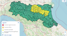 Meteo, sarà un week end “con l’ombrello”. Secchia sorvegliato speciale