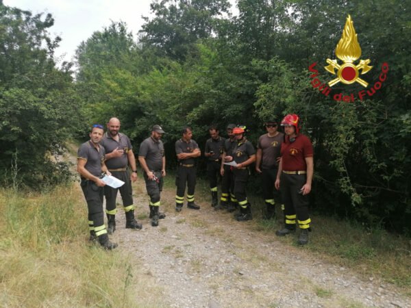 addestramento vigili del fuoco