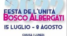 Bosco Albergati: dal 15 luglio all’8 agosto c’è la Festa dell’Unità
