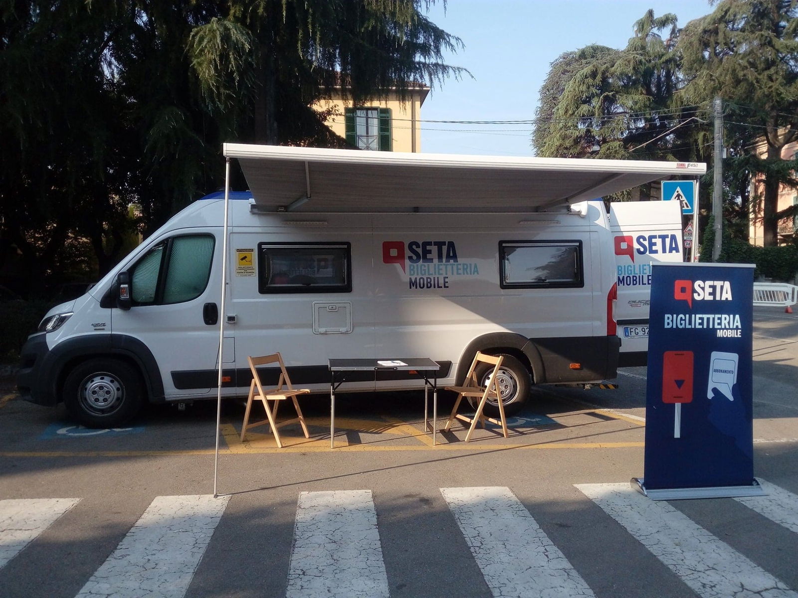 A Soliera C'è La Biglietteria Mobile Di Seta In Piazza Lusvardi ...