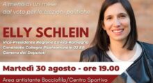 Verso le elezioni del 25 settembre. Elly Schlein stasera a Finale Emilia