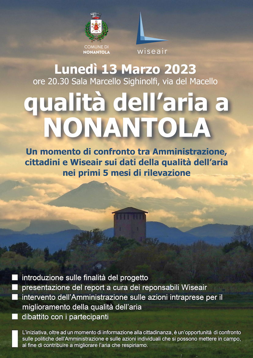 Inquinamento e qualità dell'aria, confronto a Nonantola sui dati il 13  marzo - SulPanaro