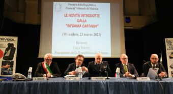 A Mirandola convegno sulla riforma Cartabia organizzato dalla Polizia Locale