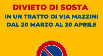 Finale Emilia, divieto di sosta in un tratto di via Mazzini fino al 20 aprile