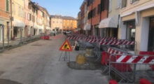 Cantiere di Corso Roma a Carpi, i negozianti chiedono di accelerare i lavori