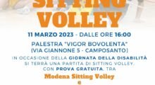 Giornata della disabilità, a Camposanto arriva il sitting volley