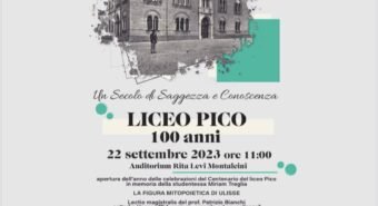 Mirandola, il liceo “Giovanni Pico” compie 100 anni: le celebrazioni all’Auditorium Montalcini