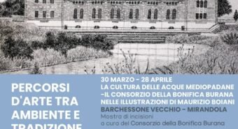Il Consorzio della Bonifica Burana nelle illustrazioni di Maurizio Boiani, mostra di incisioni al Barchessone Vecchio di San Martino Spino