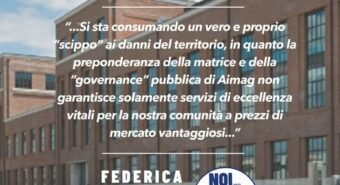 Aimag, la candidata sindaca di Concordia Luppi sulla nomina di Valentini: “Uno scippo ai danni del territorio”
