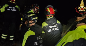 Esplosione alla centrale idroelettrica, anche i Vigili del Fuoco di Modena al lavoro per la ricerca dei dispersi