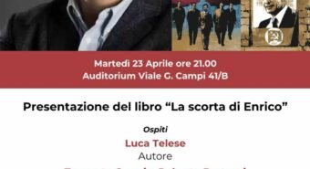 “La scorta di Enrico”: Luca Telese presenta il libro a San Felice