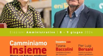 Pierluigi Bersani martedì a Nonantola per Tiziana Baccolini