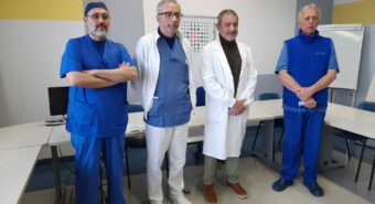 Aneurisma dell’arco aortico, a Modena applicata per la prima volta in Italia una nuova endoprotesi