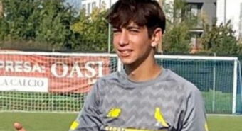 Calcio, il giovane portiere finalese Roberto Caleffi convocato nella Nazionale Under 15