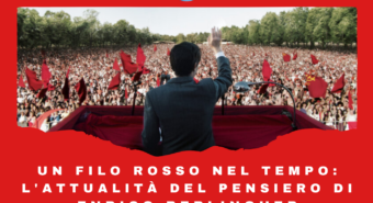 “Un filo rosso nel tempo: l’attualità del pensiero di Enrico Berlinguer”, appuntamento a Nonantola