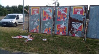 Danneggiamento manifesti referendum, Belardo (PD): “Totale condanna per l’oltraggio neofascista degli spazi democratici”