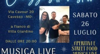 Sabato 26 luglio appuntamento con “Cavezzo sotto le stelle”